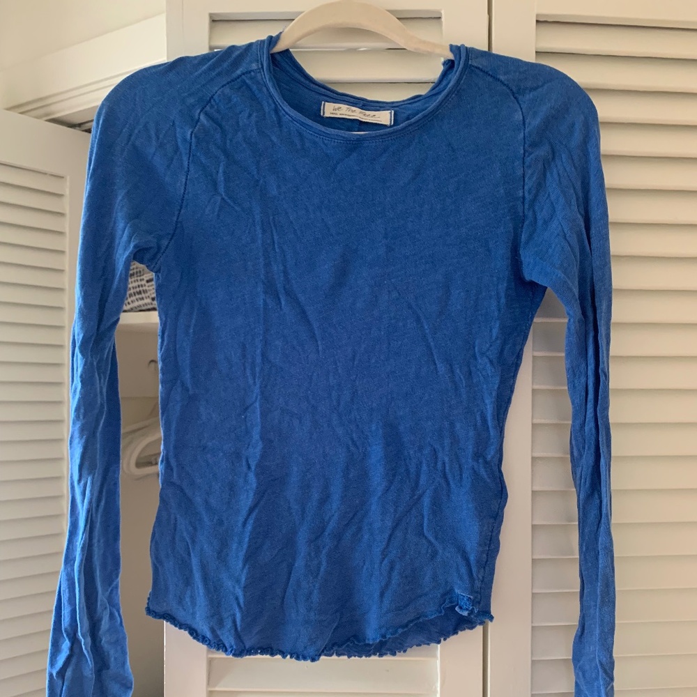 Free People Be my Baby long sleeve tops